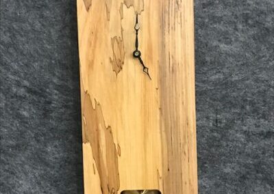 Elm Live Edge Clocks