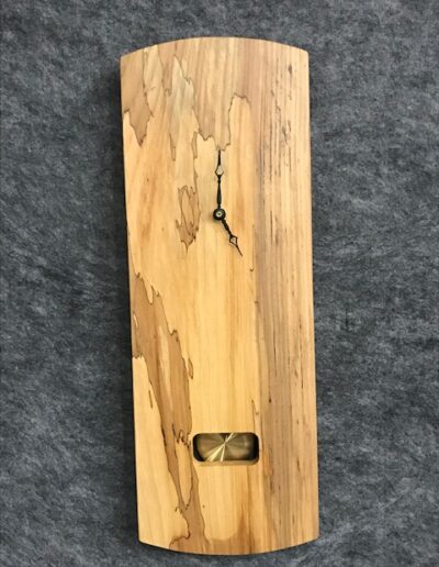 Elm Live Edge Clocks